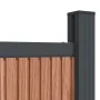 Braunes WPC-Zaunelement 1737 x 186 cm von , Zaunpaneele - Ref: Foro24-3282807, Preis: 3,00 €, Rabatt: %