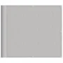 Balcony screen 100% polyester Oxford light gray 90x500 cm by , Umbrellas - Ref: Foro24-4000009, Price: 24,32 €, Discount: %