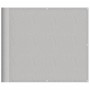 Pantalla de balcón 100% poliéster Oxford gris claro 90x500 cm de , Sombrillas - Ref: Foro24-4000009, Precio: 24,82 €, Descuen...