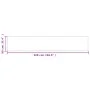 Balcony screen 100% polyester Oxford light gray 90x500 cm by , Umbrellas - Ref: Foro24-4000009, Price: 24,32 €, Discount: %