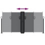 Toldo lateral retráctil negro 120x600 cm de , Sombrillas - Ref: Foro24-4004594, Precio: 123,35 €, Descuento: %