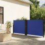 Blaue einziehbare Seitenmarkise 120x600 cm von , Sonnenschirme - Ref: Foro24-4004596, Preis: 122,96 €, Rabatt: %