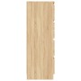Sideboard aus Sonoma-Eichensperrholz, 60 x 35 x 98,5 cm von vidaXL, Sideboards - Ref: Foro24-800534, Preis: 85,79 €, Rabatt: %