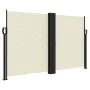 Cream retractable side awning 140x600 cm by , Umbrellas - Ref: Foro24-4004610, Price: 119,78 €, Discount: %
