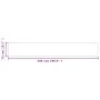 Balcony screen 100% polyester Oxford light gray 75x500 cm by , Umbrellas - Ref: Foro24-4000002, Price: 21,99 €, Discount: %