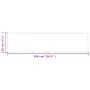 Pantalla de balcón 100% poliéster Oxford gris claro 120x500 cm de , Sombrillas - Ref: Foro24-4000016, Precio: 27,94 €, Descue...