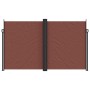 Braune einziehbare Seitenmarkise 200x600 cm von , Sonnenschirme - Ref: Foro24-4004659, Preis: 153,37 €, Rabatt: %