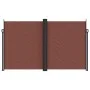 Brown retractable side awning 200x600 cm by , Umbrellas - Ref: Foro24-4004659, Price: 150,33 €, Discount: %
