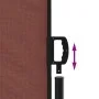 Brown retractable side awning 200x600 cm by , Umbrellas - Ref: Foro24-4004659, Price: 150,33 €, Discount: %