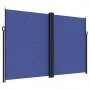 Blue retractable side awning 220x600 cm by , Umbrellas - Ref: Foro24-4004671, Price: 157,14 €, Discount: %