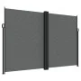 Anthracite gray retractable side awning 220x600 cm by , Umbrellas - Ref: Foro24-4004673, Price: 171,30 €, Discount: %