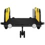 Iron bicycle trailer and yellow Oxford cloth by , Bicycle trailers - Ref: Foro24-94183, Price: 79,81 €, Discount: %