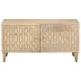 Mesa de centro de madera maciza de mango 80x50x40 cm de , Mesas de centro - Ref: Foro24-358253, Precio: 71,09 €, Descuento: %