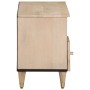 TV-Schrank aus massivem Mangoholz, 100 x 33 x 46 cm von , TV-Möbel - Ref: Foro24-358266, Preis: 76,00 €, Rabatt: %