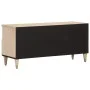 TV-Schrank aus massivem Mangoholz, 100 x 33 x 46 cm von , TV-Möbel - Ref: Foro24-358266, Preis: 75,30 €, Rabatt: %