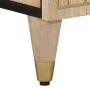 Solid mango wood TV cabinet 100x33x46 cm by , TV Furniture - Ref: Foro24-358266, Price: 75,30 €, Discount: %