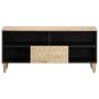 TV-Schrank aus massivem Mangoholz, 100 x 33 x 46 cm von , TV-Möbel - Ref: Foro24-358264, Preis: 61,52 €, Rabatt: %