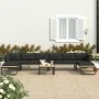 5-piece corner sofa set with WPC aluminum cushions by vidaXL, Outdoor sofas - Ref: Foro24-48655, Price: 788,75 €, Discount: %