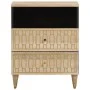 Solid mango wood bedside table 50x33x60 cm by , Nightstands - Ref: Foro24-358258, Price: 58,73 €, Discount: %