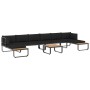 5-piece corner sofa set with WPC aluminum cushions by vidaXL, Outdoor sofas - Ref: Foro24-48655, Price: 804,05 €, Discount: %