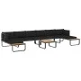 5-piece corner sofa set with WPC aluminum cushions by vidaXL, Outdoor sofas - Ref: Foro24-48655, Price: 788,75 €, Discount: %
