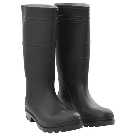 Botas de agua negro número 44 PVC de , Vadeadores para caza y para pesca - Ref: Foro24-137593, Precio: 22,20 €, Descuento: %