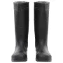 Botas de agua negro número 44 PVC de , Vadeadores para caza y para pesca - Ref: Foro24-137593, Precio: 22,20 €, Descuento: %