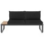 5-piece corner sofa set with WPC aluminum cushions by vidaXL, Outdoor sofas - Ref: Foro24-48655, Price: 788,75 €, Discount: %