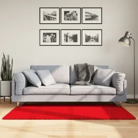 OVIEDO roter Kurzflorteppich 80x150 cm von , Teppiche - Ref: Foro24-375617, Preis: 31,30 €, Rabatt: %