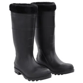 Wellies with removable socks black number 43 PVC by , Waders for hunting and fishing - Ref: Foro24-137601, Price: 36,40 €, Di...