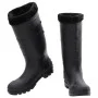Wellies with removable socks black number 43 PVC by , Waders for hunting and fishing - Ref: Foro24-137601, Price: 36,40 €, Di...