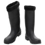 Wellies with removable socks black number 45 PVC by , Waders for hunting and fishing - Ref: Foro24-137603, Price: 33,19 €, Di...