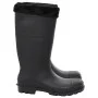 Wellies with removable socks black number 45 PVC by , Waders for hunting and fishing - Ref: Foro24-137603, Price: 34,56 €, Di...