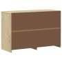 SAUDA chest of drawers solid oak-colored pine wood 111x43x73.5 cm by , Drawers - Ref: Foro24-377596, Price: 260,22 €, Discoun...