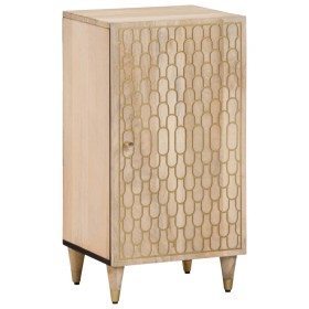Armario auxiliar madera maciza de mango 40x33x75 cm de , Aparadores - Ref: Foro24-358272, Precio: 90,33 €, Descuento: %