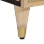 Solid mango wood auxiliary cabinet 40x33x75 cm by , Sideboards - Ref: Foro24-358272, Price: 90,24 €, Discount: %
