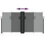 Anthracite gray retractable side awning 120x1000 cm by , Umbrellas - Ref: Foro24-4004703, Price: 131,35 €, Discount: %
