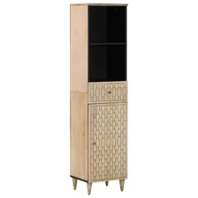 Badezimmermöbel massive Mangoholz 38x33x160 cm von , Badezimmerwaschtische - Ref: Foro24-358270, Preis: 133,18 €, Rabatt: %