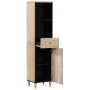 Badezimmermöbel massive Mangoholz 38x33x160 cm von , Badezimmerwaschtische - Ref: Foro24-358270, Preis: 135,14 €, Rabatt: %