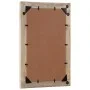 Bathroom mirror solid acacia wood and glass 50x70x2.5 cm by , Mirrors - Ref: Foro24-358279, Price: 45,50 €, Discount: %