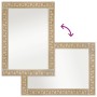 Espejo de baño madera maciza de acacia y vidrio 50x70x2,5 cm de , Espejos - Ref: Foro24-358279, Precio: 49,78 €, Descuento: %