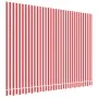 Tela de repuesto de toldo rayas rojas y blancas 3,5x2,5 m de , Toldos - Ref: Foro24-367715, Precio: 41,44 €, Descuento: %