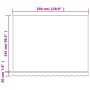 Red and white striped awning replacement fabric 3.5x2.5 m by , Awnings - Ref: Foro24-367715, Price: 43,58 €, Discount: %