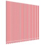 Awning Ersatzstoff rot und weiß Streifen 4x3.5 m von , Markisen - Ref: Foro24-367717, Preis: 66,56 €, Rabatt: %