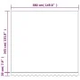Awning Ersatzstoff rot und weiß Streifen 4x3.5 m von , Markisen - Ref: Foro24-367717, Preis: 61,77 €, Rabatt: %