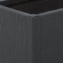 Planter with trellis PP dark gray 80x36x140 cm by , Pots and planters - Ref: Foro24-368780, Price: 101,29 €, Discount: %