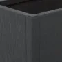 Planter with trellis PP dark gray 80x36x140 cm by , Pots and planters - Ref: Foro24-368780, Price: 105,84 €, Discount: %