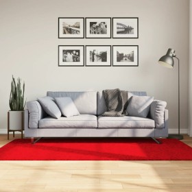 OVIEDO red short pile rug 100x200 cm by , Rugs - Ref: Foro24-375620, Price: 50,55 €, Discount: %