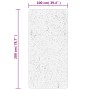 Kurzhaarteppich OVIEDO rot 100x200 cm von , Teppiche - Ref: Foro24-375620, Preis: 50,55 €, Rabatt: %