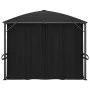 Gazebo with anthracite gray curtains 400x300x265 cm by vidaXL, Tents and gazebos - Ref: Foro24-48601, Price: 766,12 €, Discou...